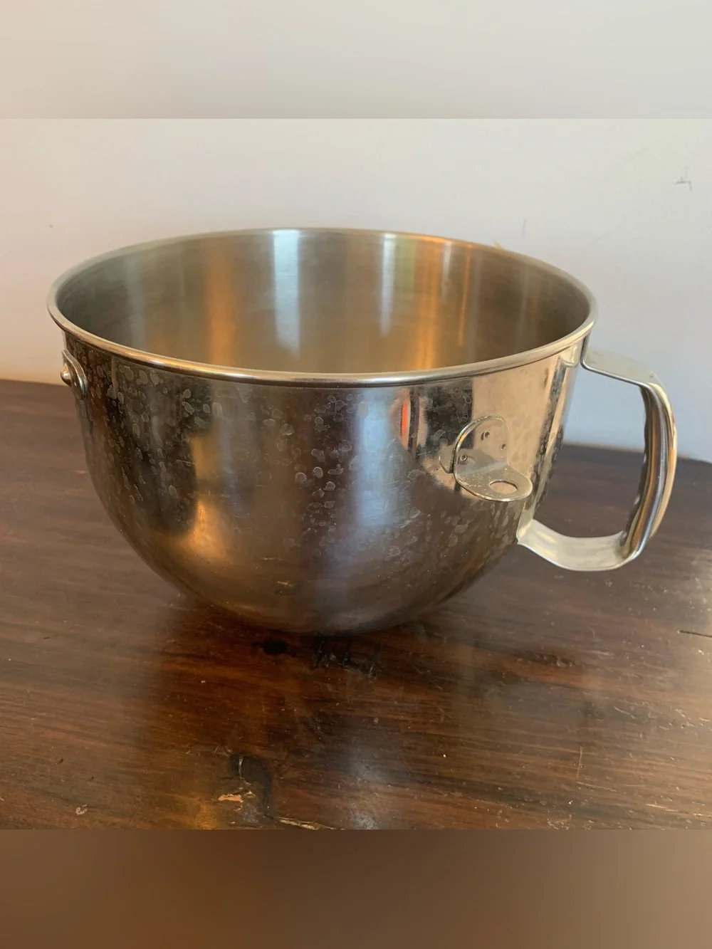6 Quart Mixing Bowl KitchenAid Mixer Replacement Stainless Steel with Handle